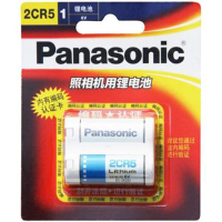 松下 松下 6V照相机用锂筒干电池 1节装 2CR-5W/C1B