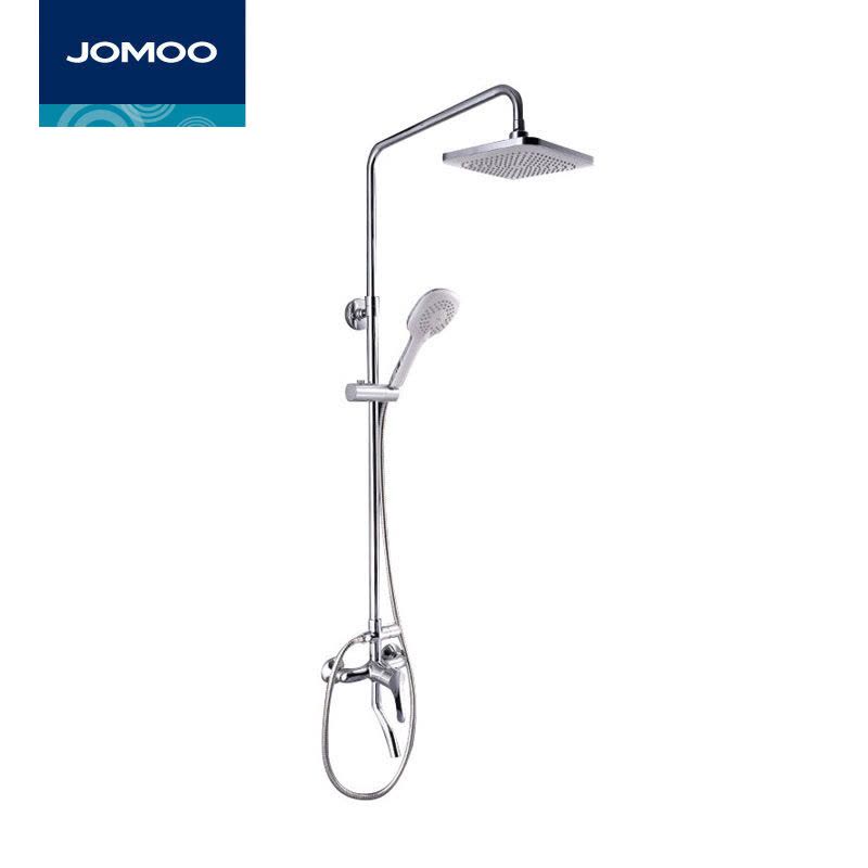 JOMOO九牧 淋雨喷头套装浴室花洒方形淋浴顶喷升降淋浴器36310图片