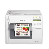 爱普生(EPSON) TM-C3520 彩色喷墨标签机/条码打印机 标签打印 支持有线网络