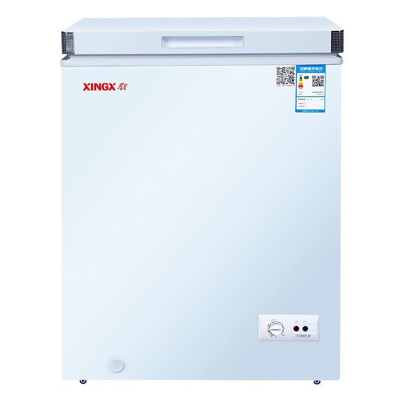 星星(XINGX) BD/BC-98BE 98升 冷柜 冰柜 顶开门冷藏冷冻柜 不锈钢内胆 微霜系统 冷藏冷冻