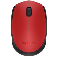 罗技(Logitech)无线鼠标M171 红色