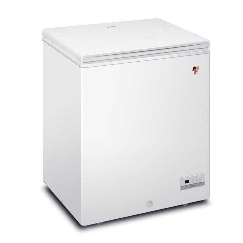 海尔(Haier)BC/BD-142HEF 142升智能家用冰柜 超薄电子温控 电脑控温 冷藏冷冻转换柜 冷柜 节能单温图片