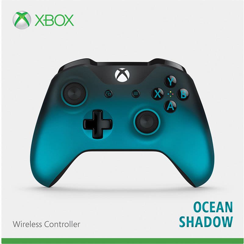 微软(Microsoft) Xbox 无线控制器 (蓝牙连接 带3.5mm的耳机接头 海洋绿)图片