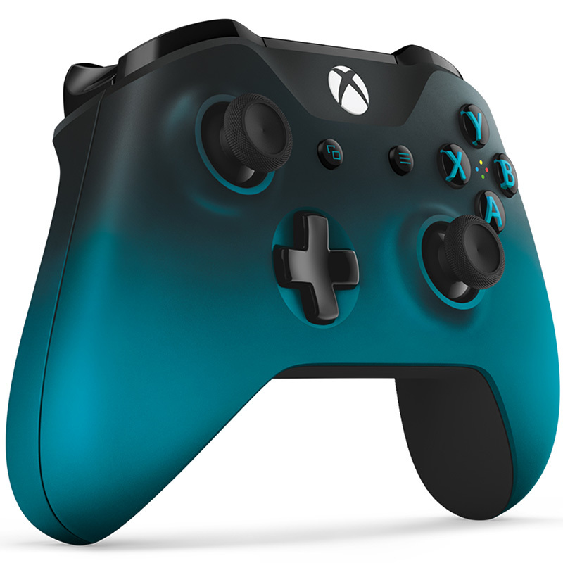 微软(Microsoft) Xbox 无线控制器 (蓝牙连接 带3.5mm的耳机接头 海洋绿)
