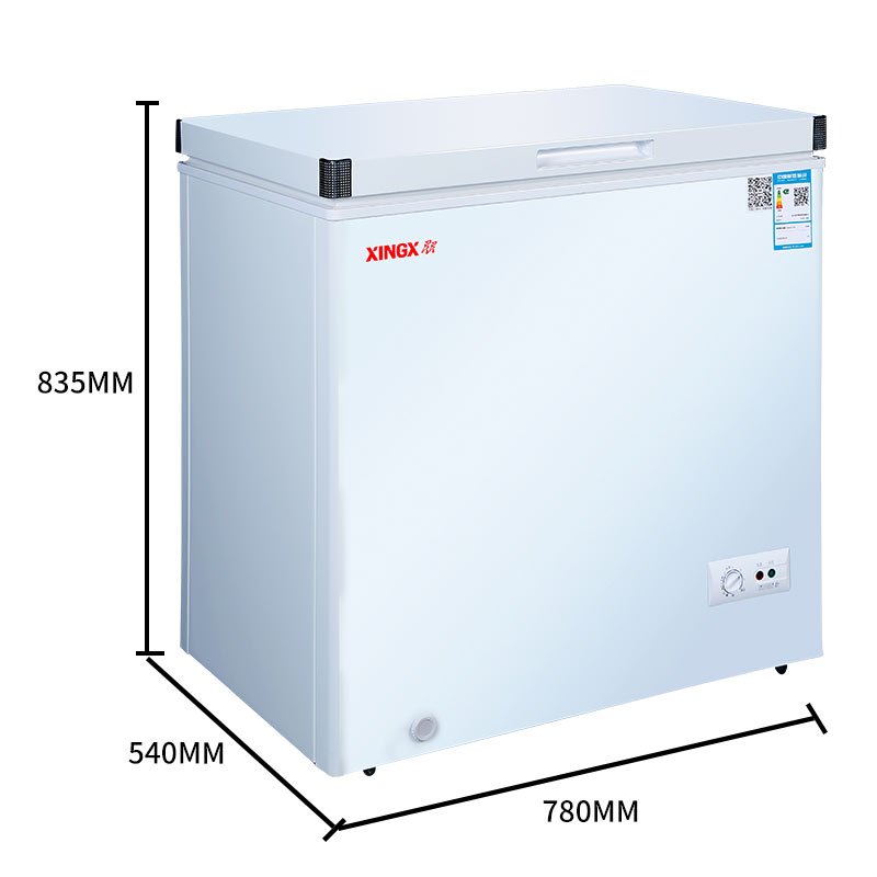 星星(XINGX) BD/BC-138BE 138L 冰柜 冷柜 家用 顶开门卧式冷柜