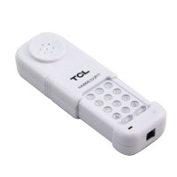 TCL电话机HA868(32)P/T (伸缩小挂机) 白色