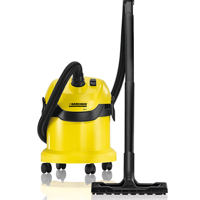 德国凯驰(KARCHER)吸尘器MV2家用手持式干湿两用吸尘器强力大功率扫地机除尘除螨欧洲原装进口