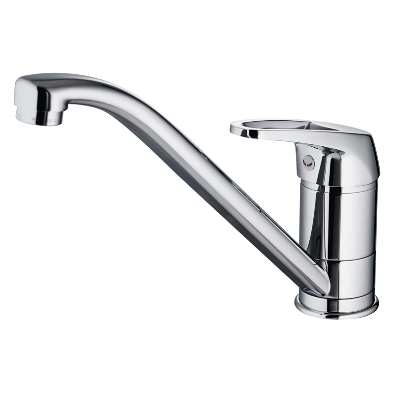 jomoo九牧卫浴全铜立式单把单孔厨房冷热水龙头水槽龙头3306256