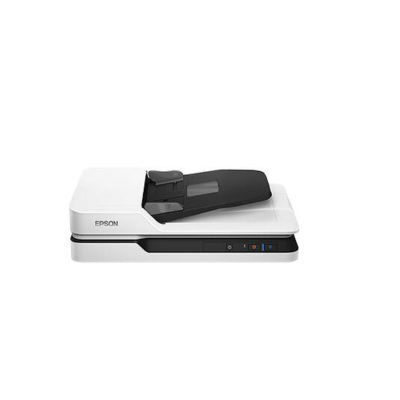爱普生(EPSON) DS-1630 A4幅面平板式+ADF馈纸式高速彩色文档双平台扫描仪（白色）