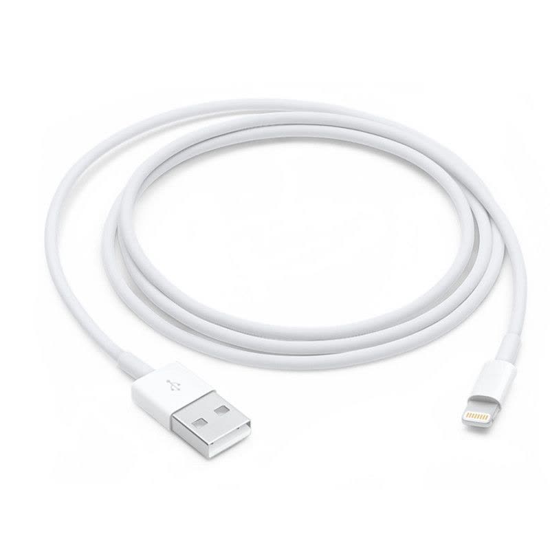 Apple MD818FE/A Lightning to USB 1m 连接线/数据线 白色 配件图片