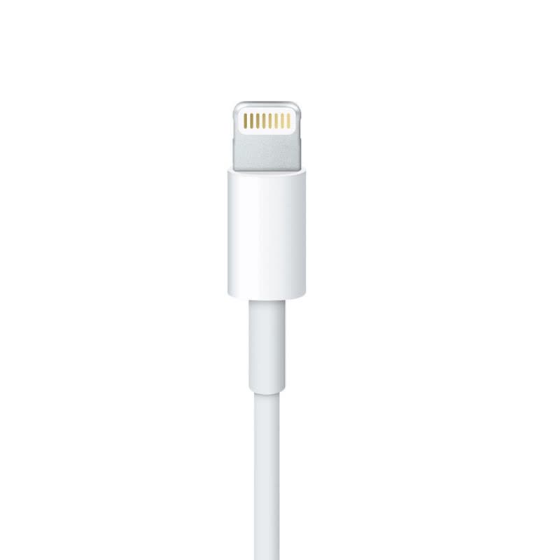 Apple MD818FE/A Lightning to USB 1m 连接线/数据线 白色 配件图片