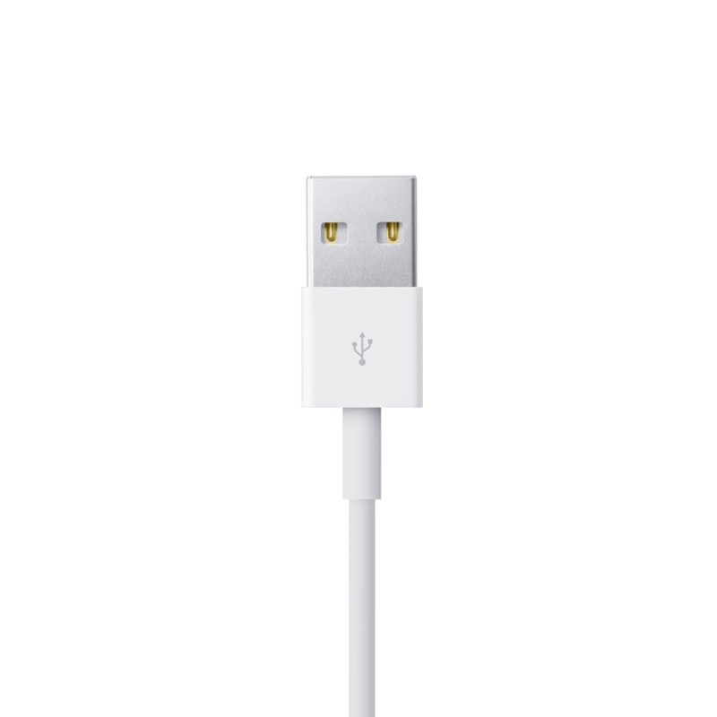 Apple MD818FE/A Lightning to USB 1m 连接线/数据线 白色 配件