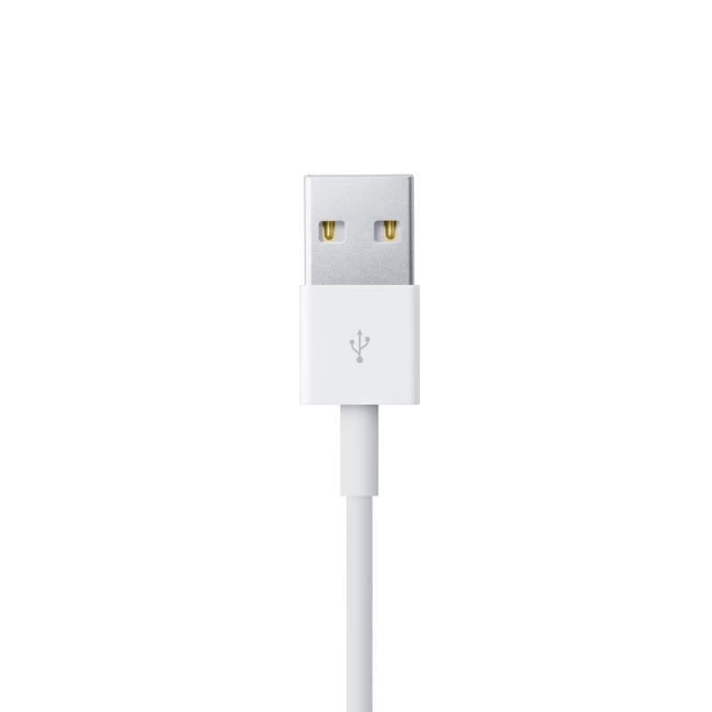 Apple MD818FE/A Lightning to USB 1m 连接线/数据线 白色 配件图片