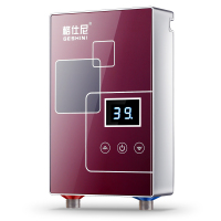 格仕尼[GESHINI]55Y免储水即热式电热水器速热智能恒温家用6000瓦/6KW洗澡淋浴机节能易安装红