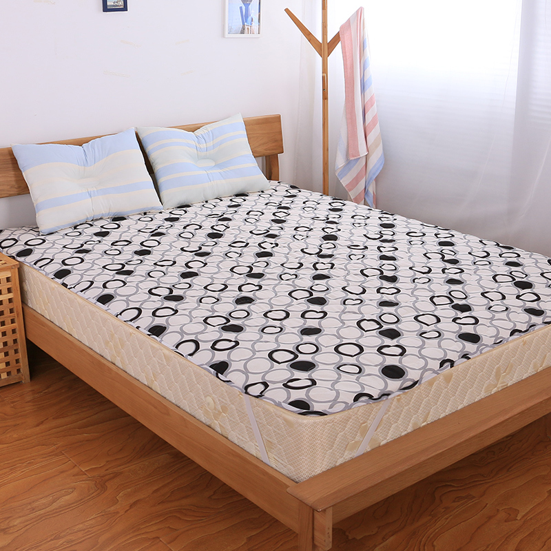 俏居(Choshome)家纺 保护垫床褥 床垫1.5m床 磨毛纤维布床褥子夏季;秋季;冬季;春季 可机洗四角绑带