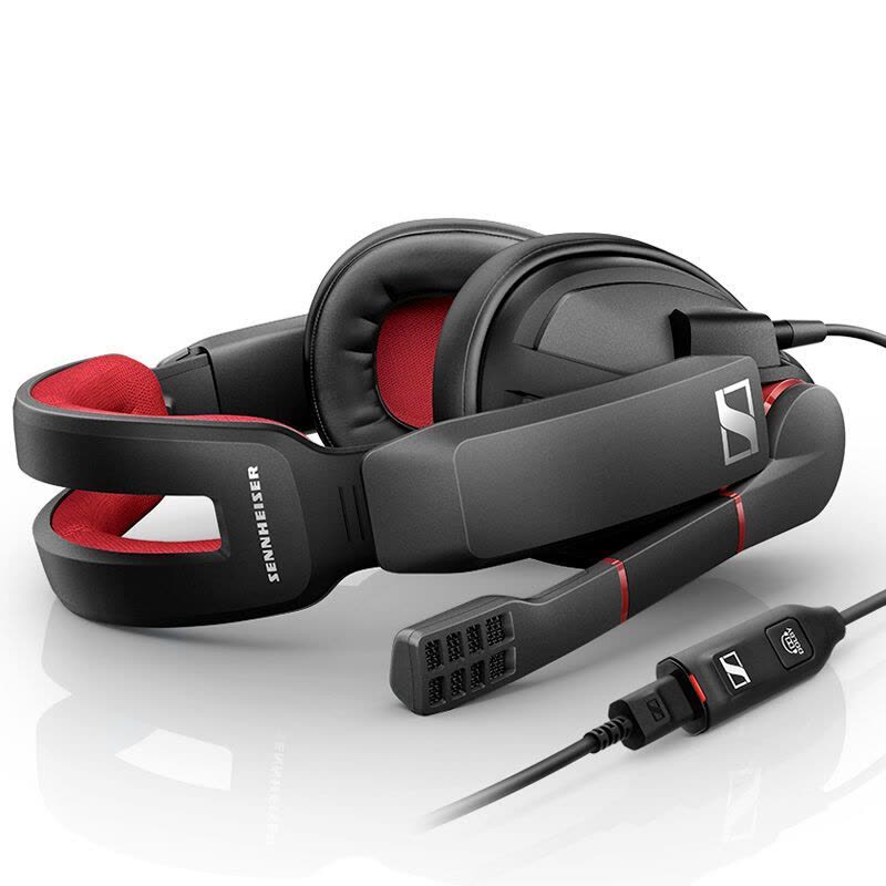 森海塞尔(Sennheiser)GSP 350专业游戏线控耳机 黑色图片