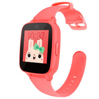 [三期免息]Sogou搜狗糖猫 (teemo)儿童电话智能手表M1 粉红色-美拍版 儿童智能手表GPS定位拍照
