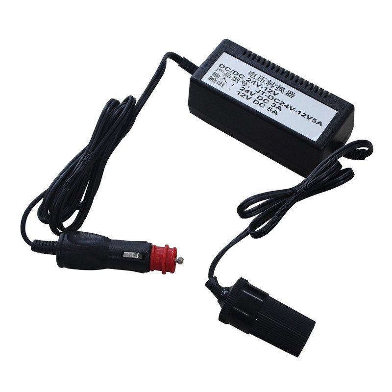 婷微(Tingwei) 24V转12V 车载冰箱货车电源转换器 车用电器转货车逆变器300mm*15mm*15mm