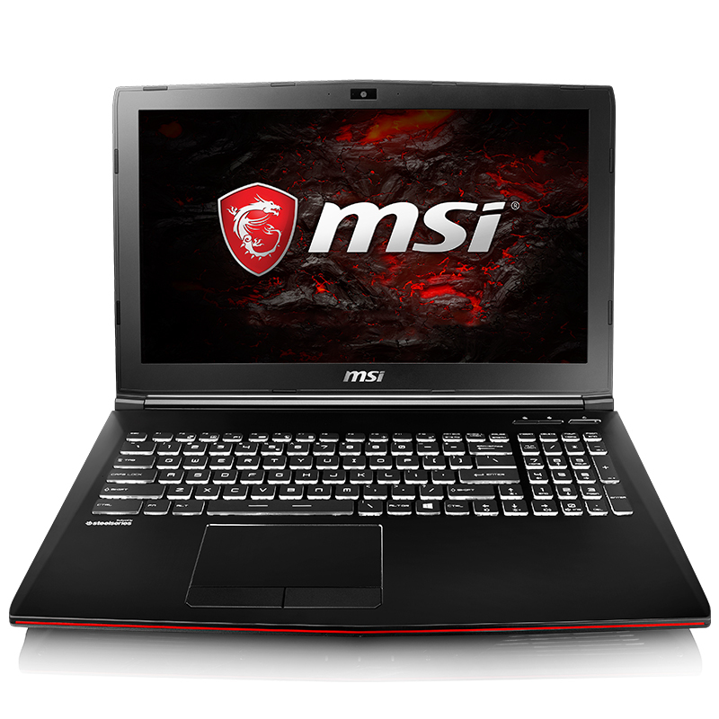 微星(MSI) GP62M 222CN 15.6英寸游戏本笔记本电脑 i7-7700HQ 8G 128GB+1TB