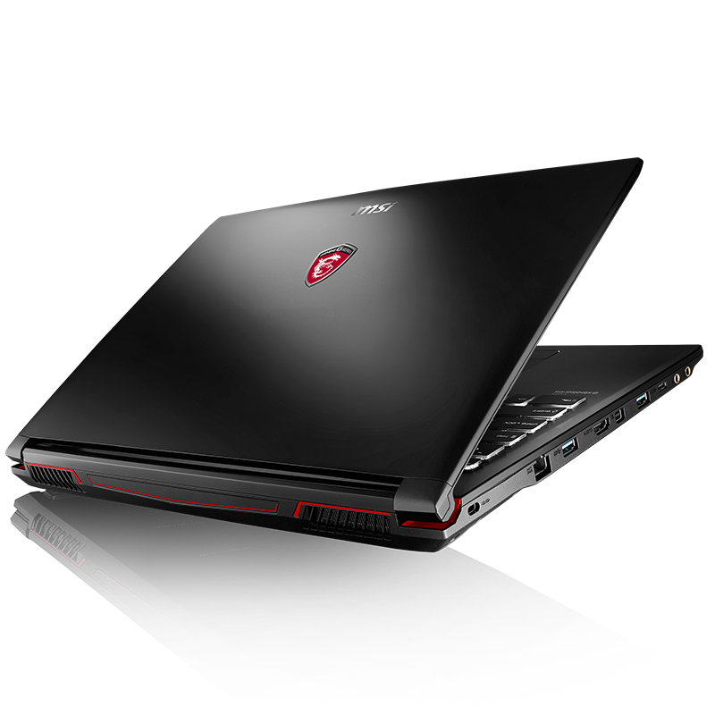 微星(MSI) GP62M 222CN 15.6英寸游戏本笔记本电脑 i7-7700HQ 8G 128GB+1TB
