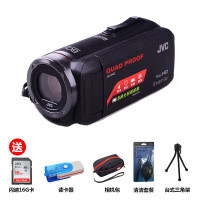 杰伟世（JVC ）GZ-R320 摄像机 家用四防（防水防摔防尘防冻）高清闪存 数码摄像机 黑色