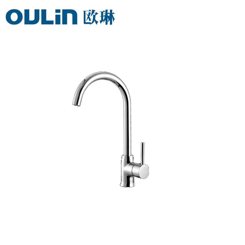 欧琳(OULIN)OLWG7212A双槽套餐配精铜龙头