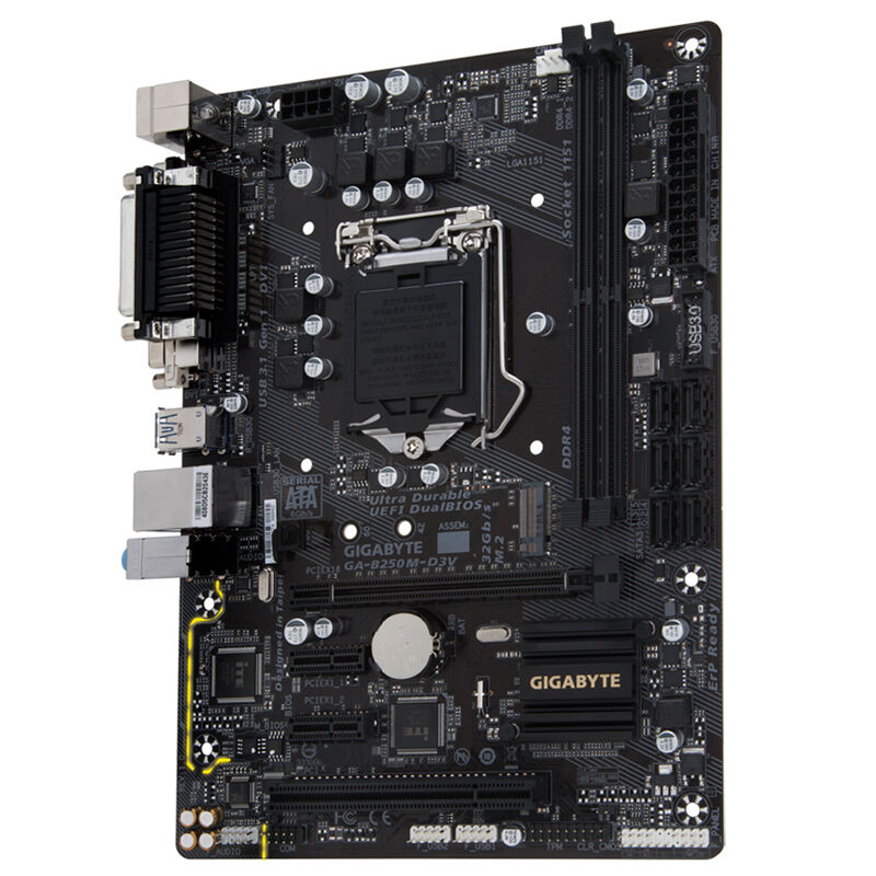 技嘉(GIGABYTE) B250M-D3V 台式机主板 (INTEL平台/LGA 1151)
