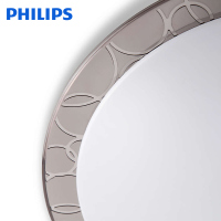 飞利浦(PHILIPS)LED吸顶灯 现代简约中式卧室灯现代中式 阳台灯照明客厅圆形灯具恒源