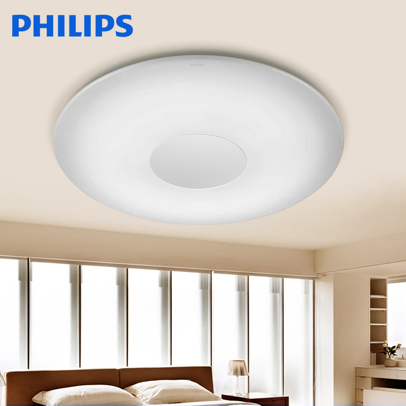 飞利浦(PHILIPS)LED吸顶灯 恒宜可调光带遥控智能客厅灯简约现代卧室灯具饰遥控灯Philips恒宇恒汇恒彩