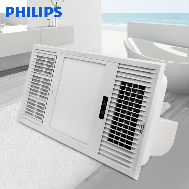 飞利浦(PHILIPS)浴霸集成吊顶风暖式三合一超导PTC暖风卫生间空调型浴霸