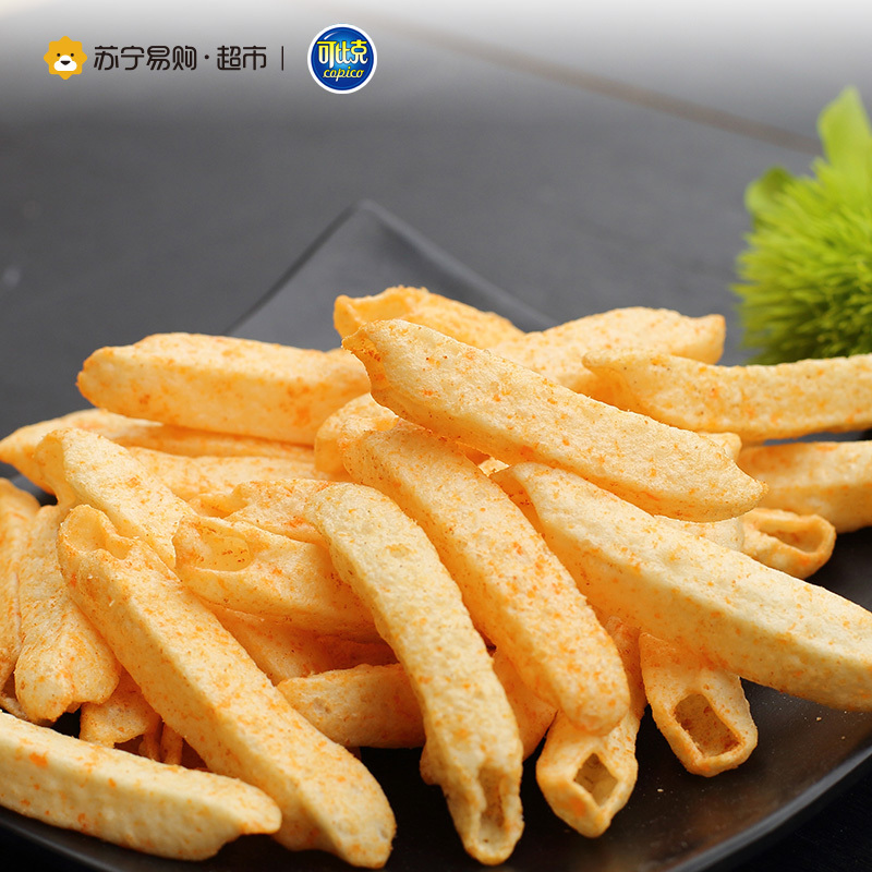 可比克 膨化食品 咔趣薯条70g(秘制牛排味)