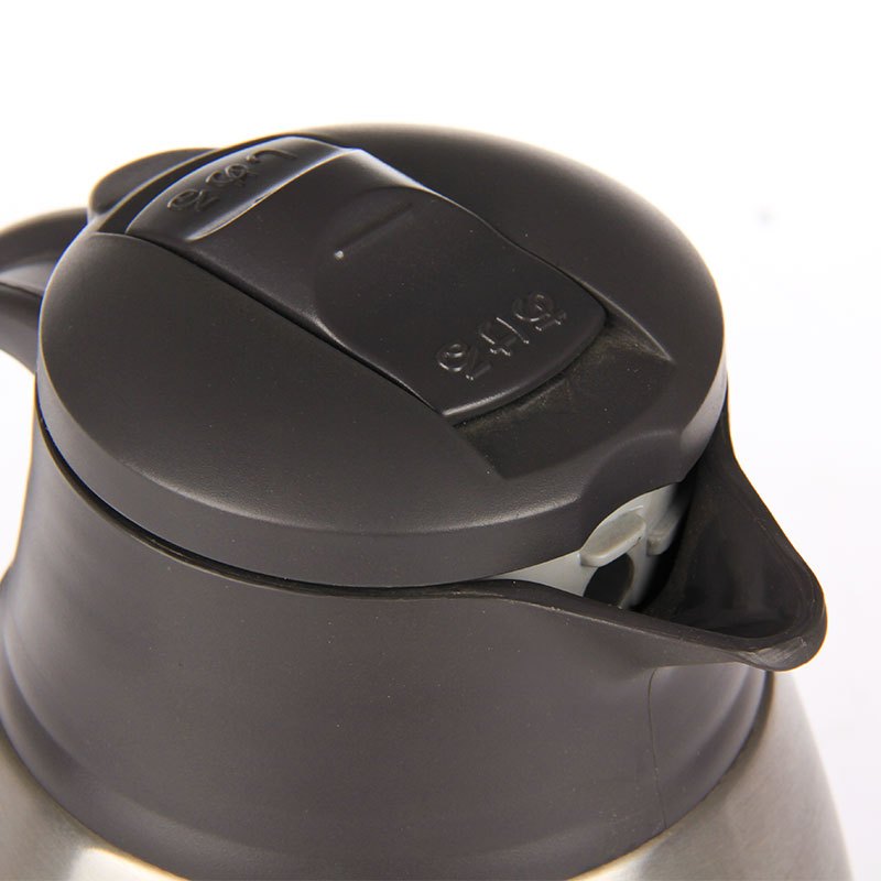 象印(ZO JIRUSHI) 保温壶SH-FE19办公车载真空热水瓶不锈钢水具咖啡壶/暖水瓶 不锈钢色 1.9L