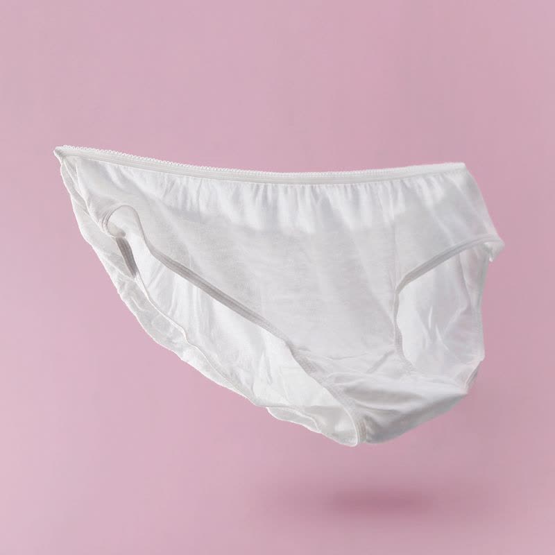 子初全棉卫生内裤4条装/盒 产妇产后月子内裤 孕产妇生产待产用品 透气图片