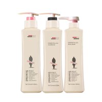 阿道夫（ADOLPH）精油5感洗发水护发素沐浴露套装 祛屑止痒洗发水植萃精华修护清洁护发素和魅力经典沐浴露三件洗护沐套装