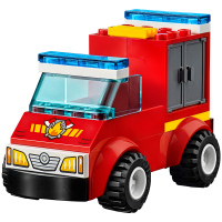 LEGO乐高 Juniors小拼砌师系列 火警巡逻手提箱10740 塑料玩具 3-6岁 100-200块