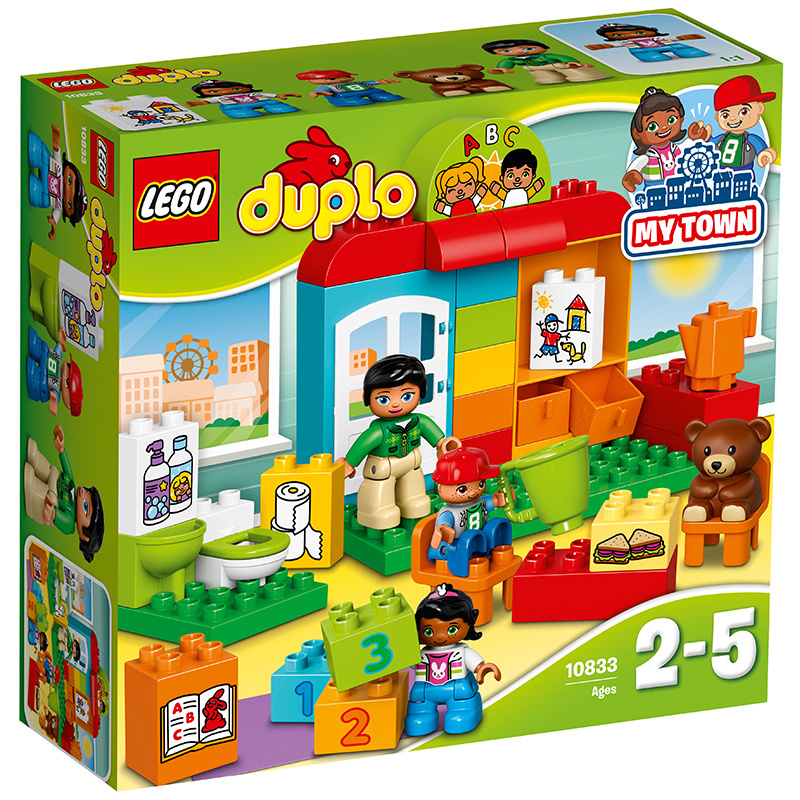 LEGO乐高 得宝系列L10833 幼儿园 塑料积木玩具 2-5岁 50块以下
