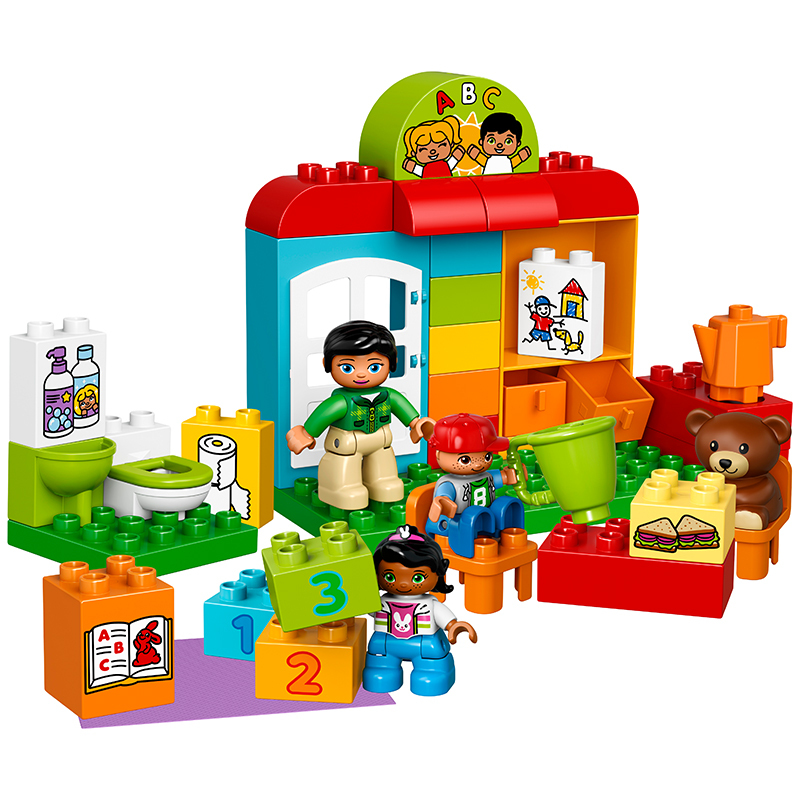 LEGO乐高 得宝系列L10833 幼儿园 塑料积木玩具 2-5岁 50块以下