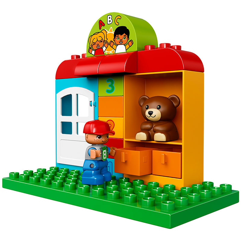 LEGO乐高 得宝系列L10833 幼儿园 塑料积木玩具 2-5岁 50块以下