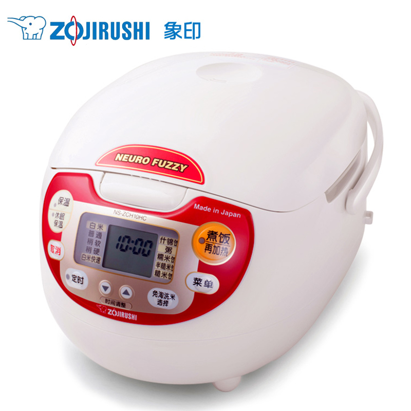 象印(ZO JIRUSHI)电饭煲 NS-ZCH10HC 红色3L