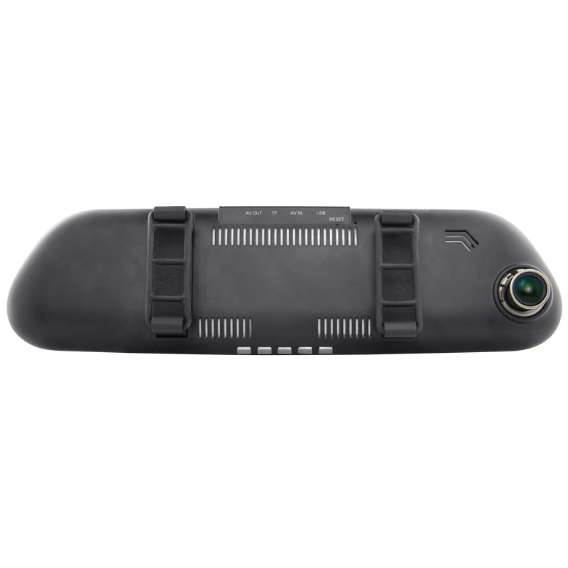 凌度HS980B 后视镜行车记录仪 双镜头同录 倒车影像 倒车后视 1080P高清