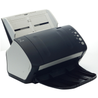 富士通(FUJITSU)Fi-7140馈纸式扫描仪A4高速双面自动进纸扫描仪 黑色