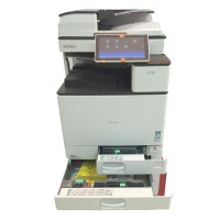 理光MPC3504SP基本配置、主机、自动双面送稿器,复印机底座、网络打印扫描。