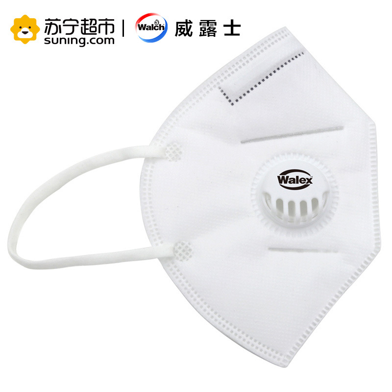 Walex 威洁士 一田PM2.5专业防护口罩3个装(9001W无碳)威露士(Walch)出品