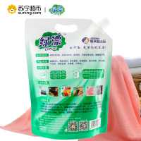 绿漂 深层洁净洗衣液(薰衣草) 2kg*6袋 整箱销售