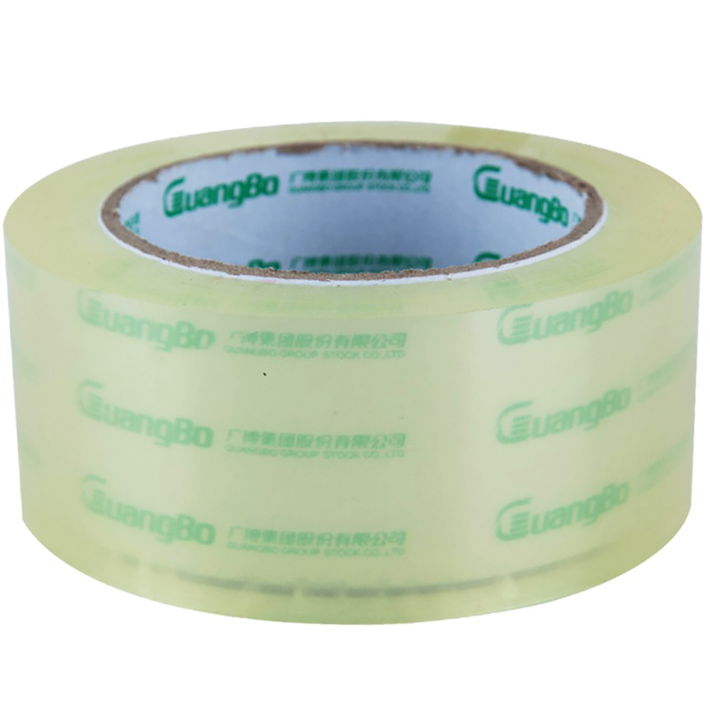 广博FX-61透明封箱胶带6卷/筒 3筒装 48mm*100y 封箱胶布 封口胶布 胶布 胶纸 封箱器胶带 打包胶带高清大图