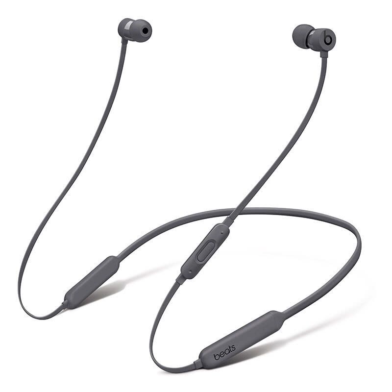 Beats X 蓝牙无线 跑步线控时尚入耳式耳机 带麦可通话 灰色图片