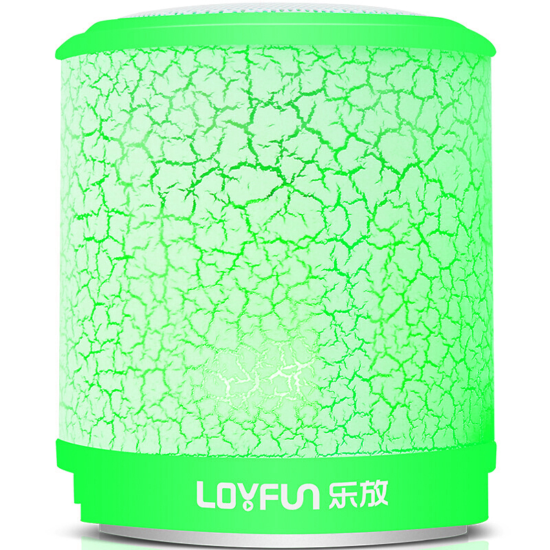 LOYFUN/乐放 H2700台式电脑音响迷你小音箱笔记本低音炮USB手机 双支板绿色 迷你组合音响[自营]