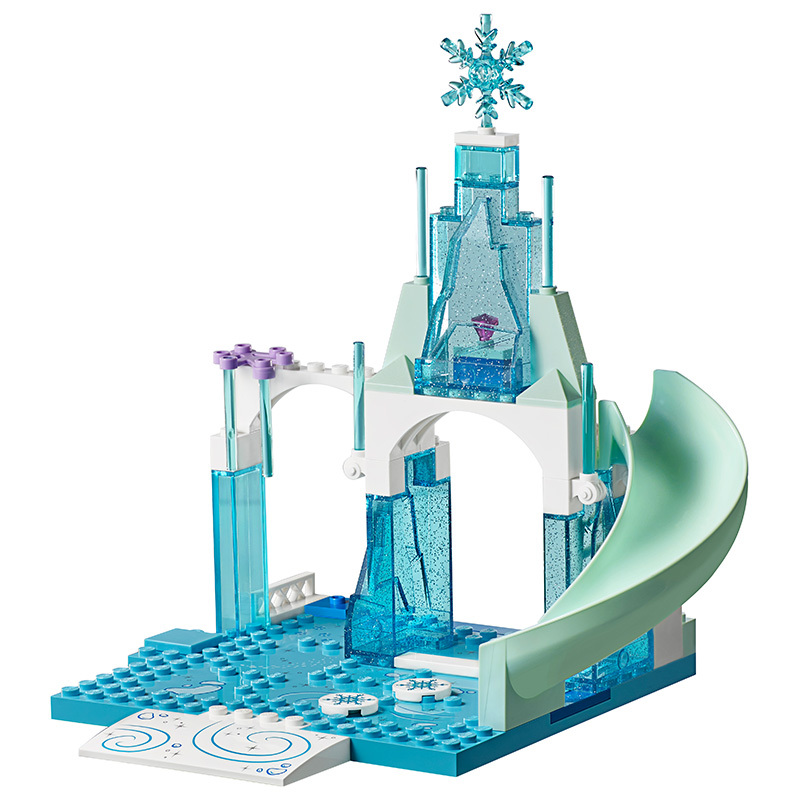 LEGO 乐高 Juniors小拼砌师系列 安娜和艾莎的冰雪乐园10736 4-7岁 50-100块 塑料玩具