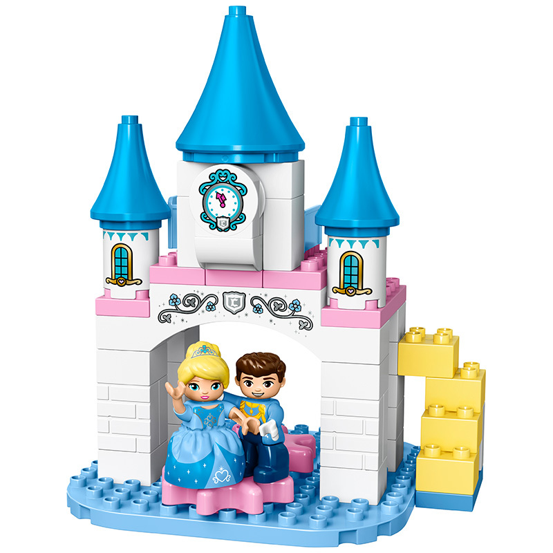 LEGO 乐高 DUPLO得宝系列 灰姑娘的魔法城堡10855 2-5岁 塑料玩具 50-100块