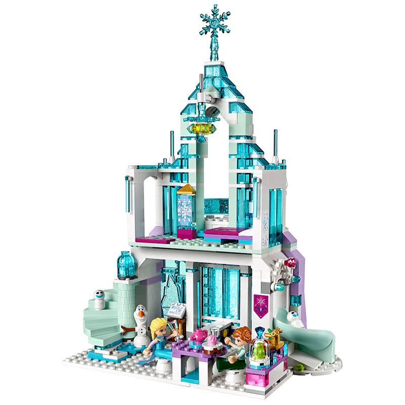 LEGO 乐高 Disney Princess迪士尼公主系列艾莎的魔法冰雪城堡41148塑料玩具 200块以上6-14岁图片